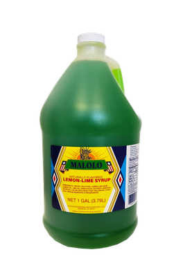 Malolo Lemon Lime Syrup 1 Gallon