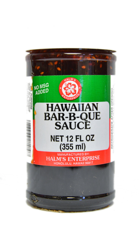 Halm's Hawaiian Bar-B-Que Sauce 12 fl oz