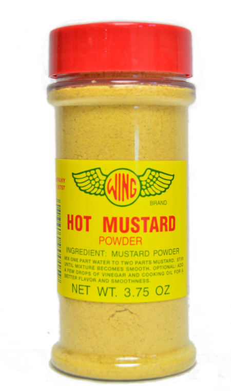 Wing Hot Mustard Powder 3.75 oz