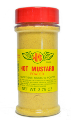 Wing Hot Mustard Powder 3.75 oz