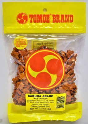 Tomoe Sakura Arare 4 oz (NOT FOR SALE TO CALIFORNIA)