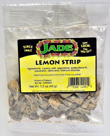 Jade Lemon Strip 1.5 oz (NOT FOR SALE TO CALIFORNIA) Jade Lemon Strip 1.5 oz (NOT FOR SALE TO CALIFORNIA)