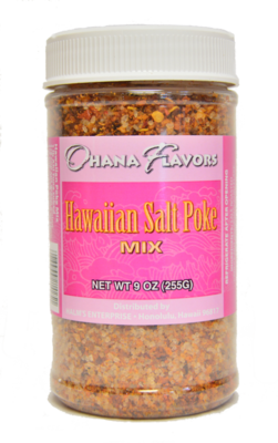 Ohana Flavors Hawaiian Salt Poke Mix with INAMONA 9 oz