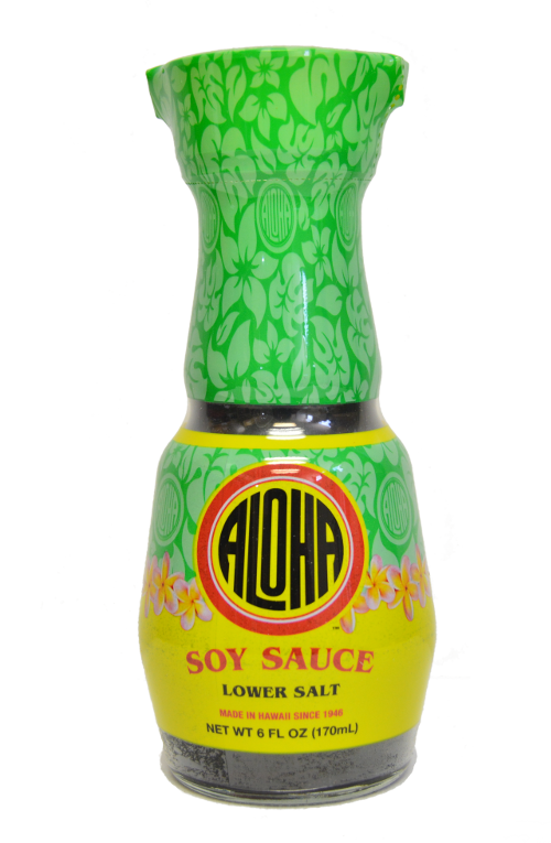 Aloha Soy Sauce Dispenser Lower Salt 6 oz