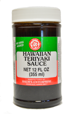 Halm's Hawaiian Teriyaki Sauce 12 oz