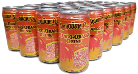 Hawaiian Sun Drink - Mango Orange 11.5 oz (Pack of 24)
