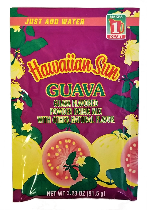 Hawaiian Sun Powdered Guava Nectar Drink Mix 3.23 oz