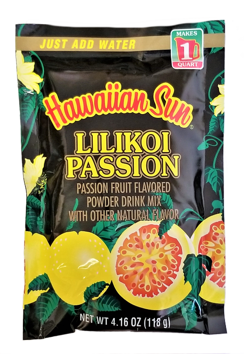 Hawaiian Sun Powdered Lilikoi Passion Drink Mix 4.16 oz