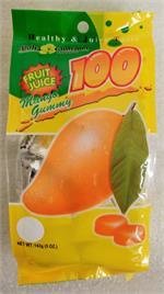 Aloha Gourmet 100 Fruit Juice Mango Gummy 5oz Aloha Gourmet 100 Fruit Juice Mango Gummy 5oz