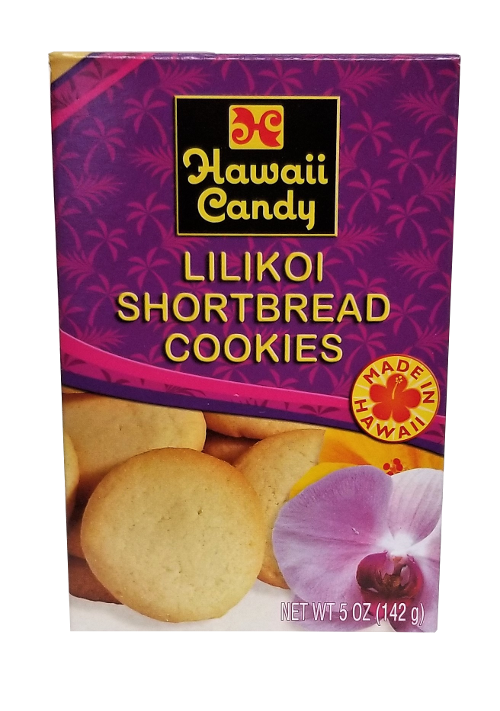 Hawaii Candy Lilikoi Shortbread Cookies 5 oz
