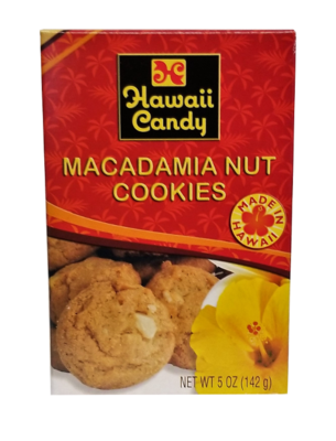 Hawaii Candy Macadamia Nut Cookies 5 oz
