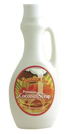 Hawaiian Sun Premium Coconut Syrup 8.3 oz