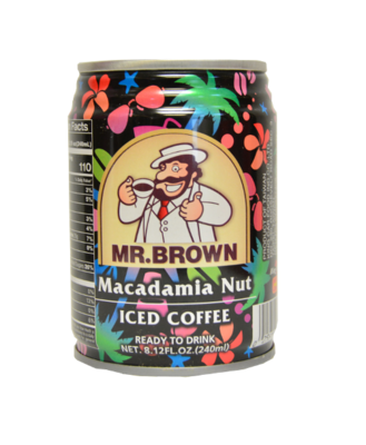 Mr. Brown Macadamia Nut Iced Coffee 8.12 oz