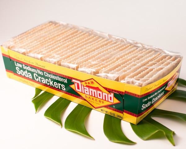Diamond Bakery ​Low Sodium/No Cholesterol Hawaiian Soda Crackers  13 oz