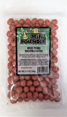 Aloha Gourmet Da Mini Pounder Red Nori Iso Peanut 6.5 oz