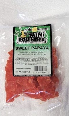 Aloha Gourmet Da Mini Pounder Sweet Papaya 6 oz Aloha Gourmet Da Mini Pounder Sweet Papaya 6 oz