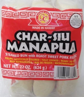 Golden Coin Char Siu Pork Manapua 6 ct 22 oz Golden Coin Char Siu Pork Manapua 6 ct 22 oz