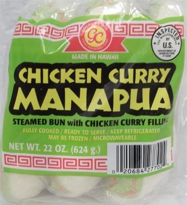 Golden Coin Chicken Curry Manapua 6 ct 22 oz Golden Coin Chicken Curry Manapua 6 ct 22 oz