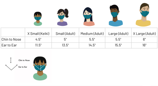 Extra Large for Adults Polyester/Spandex Washable Mask - Pack Of 1 (Select Design)