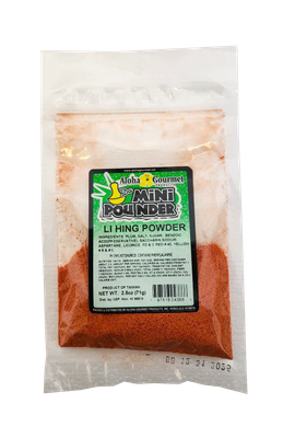 Aloha Gourmet Da Mini Pounder Li Hing Powder 2.5 oz (NOT FOR SALE TO CALIFORNIA)