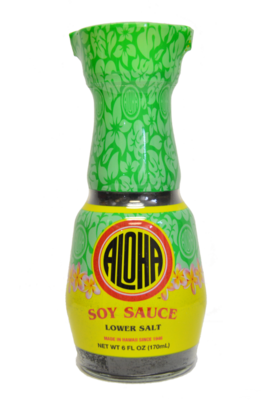 Aloha Soy Sauce Dispenser Lower Salt 6 oz