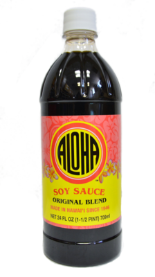 Aloha Original Blend Soy Sauce  24 oz