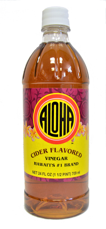 Aloha Cider Flavored Vinegar 24 oz