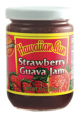 Hawaiian Sun Strawberry Guava Jam 10 oz