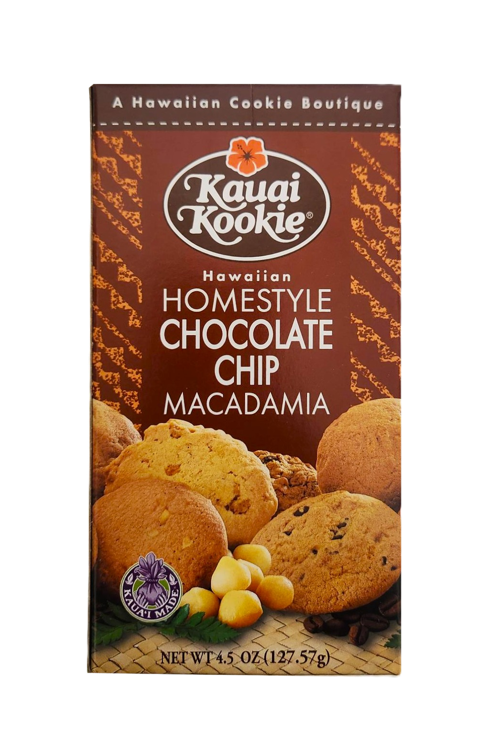 Kauai Kookie Chocolate Chip Macadamia Cookies 5 oz