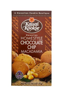 Kauai Kookie Chocolate Chip Macadamia Cookies 4.5 oz