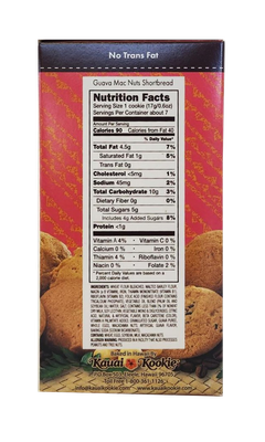 Kauai Kookie Guava Macadamia Cookies 4.5 oz