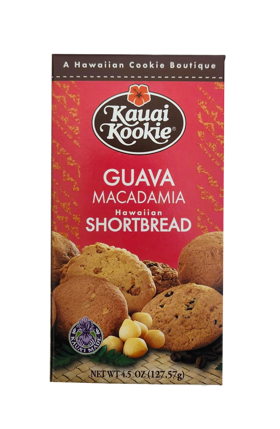 Kauai Kookie Guava Macadamia Cookies 4.5 oz