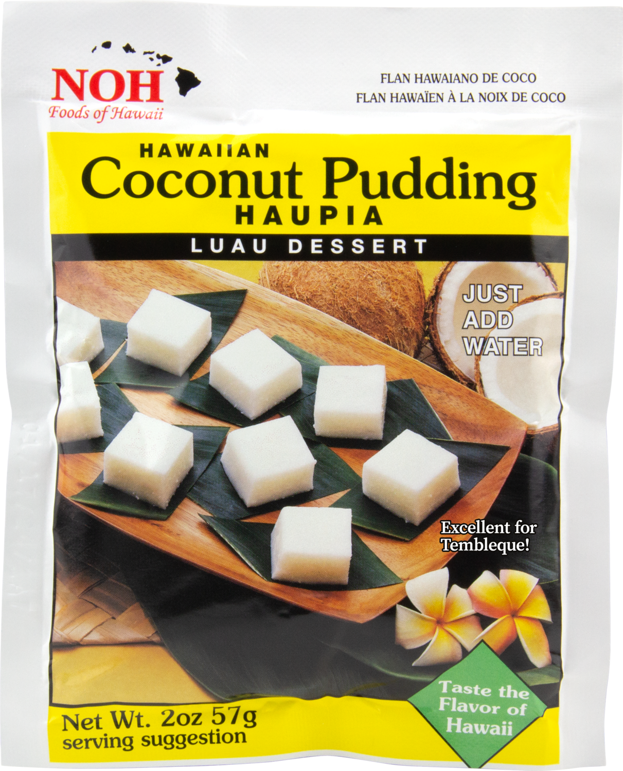 NOH Coconut Pudding Haupia 2oz