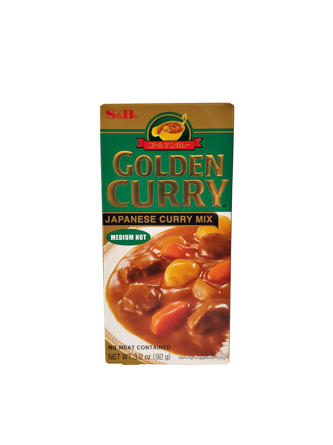 S&amp;B Golden Curry Medium Hot 3.2oz