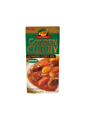 S&amp;B Golden Curry Medium Hot 3.2oz