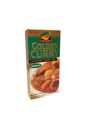 S&amp;B Golden Curry Medium Hot 3.2oz