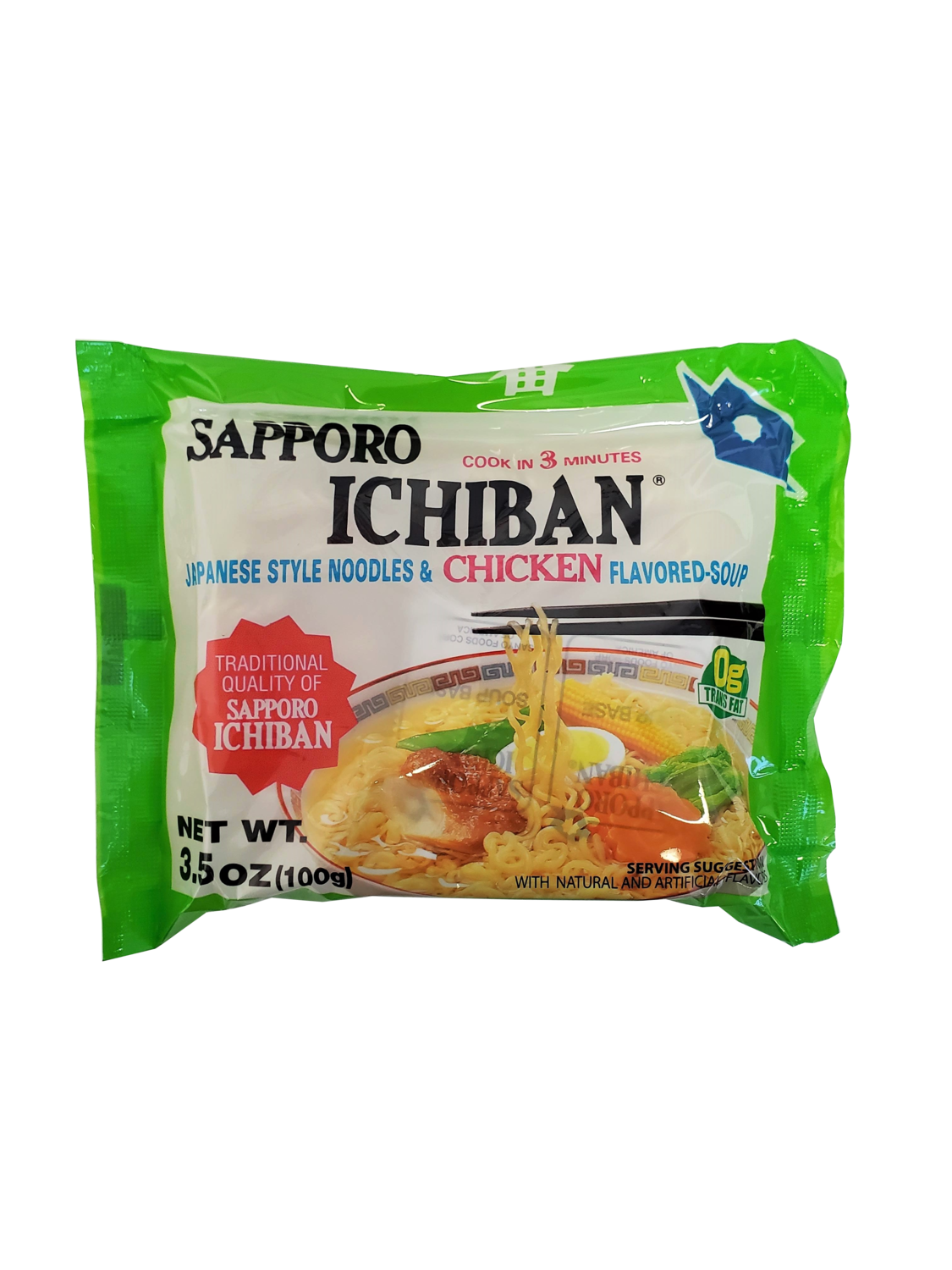 Sapporo Ichiban Ramen - Chicken 3.5 oz