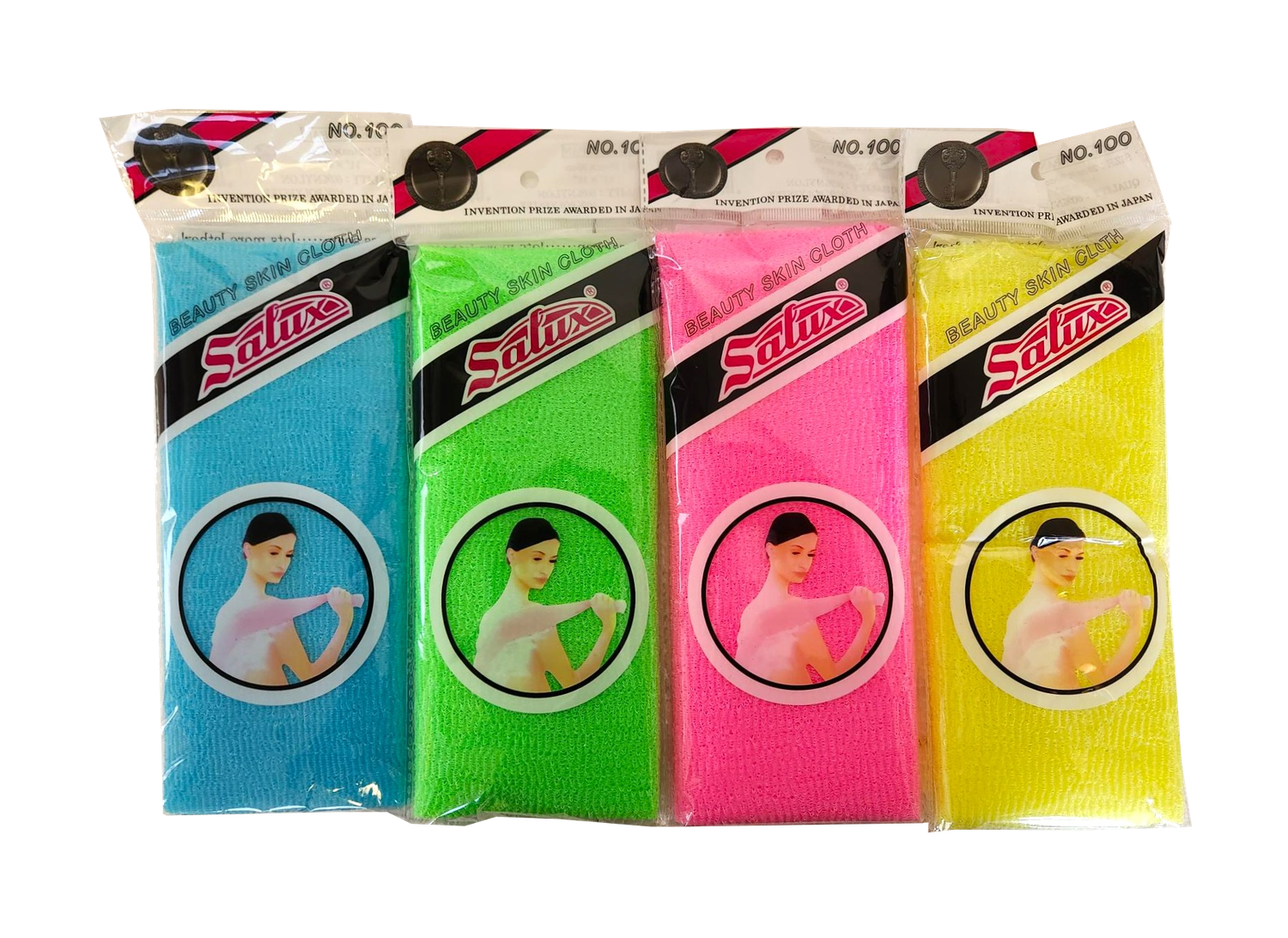 Salux Nylon Bath Towels (Random Colors) (price is per each)