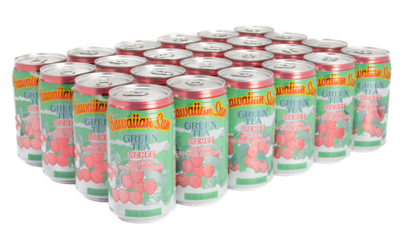 Hawaiian Sun Drink - Green Tea With Lychee 11.5 oz (Pack of 24)  **Limit 2 cases total per purchase transaction**