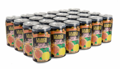 Hawaiian Sun Drink - Lilikoi Passion 11.5 oz (Pack of 24)  **Limit 2 cases total per purchase transaction**