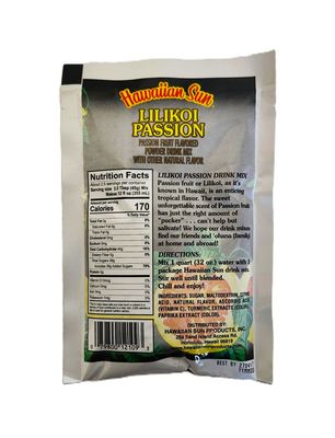 Hawaiian Sun Powdered Lilikoi Passion Drink Mix 4.16 oz