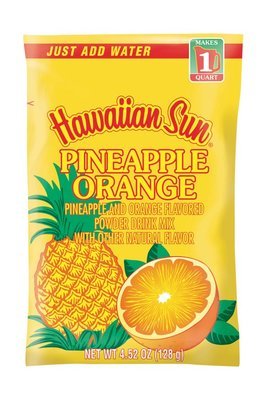 Hawaiian Sun Powdered Pineapple Orange Nectar Drink Mix 4.52 oz