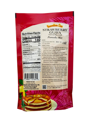 Hawaiian Sun Pancake Mix - Strawberry Guava 6 oz