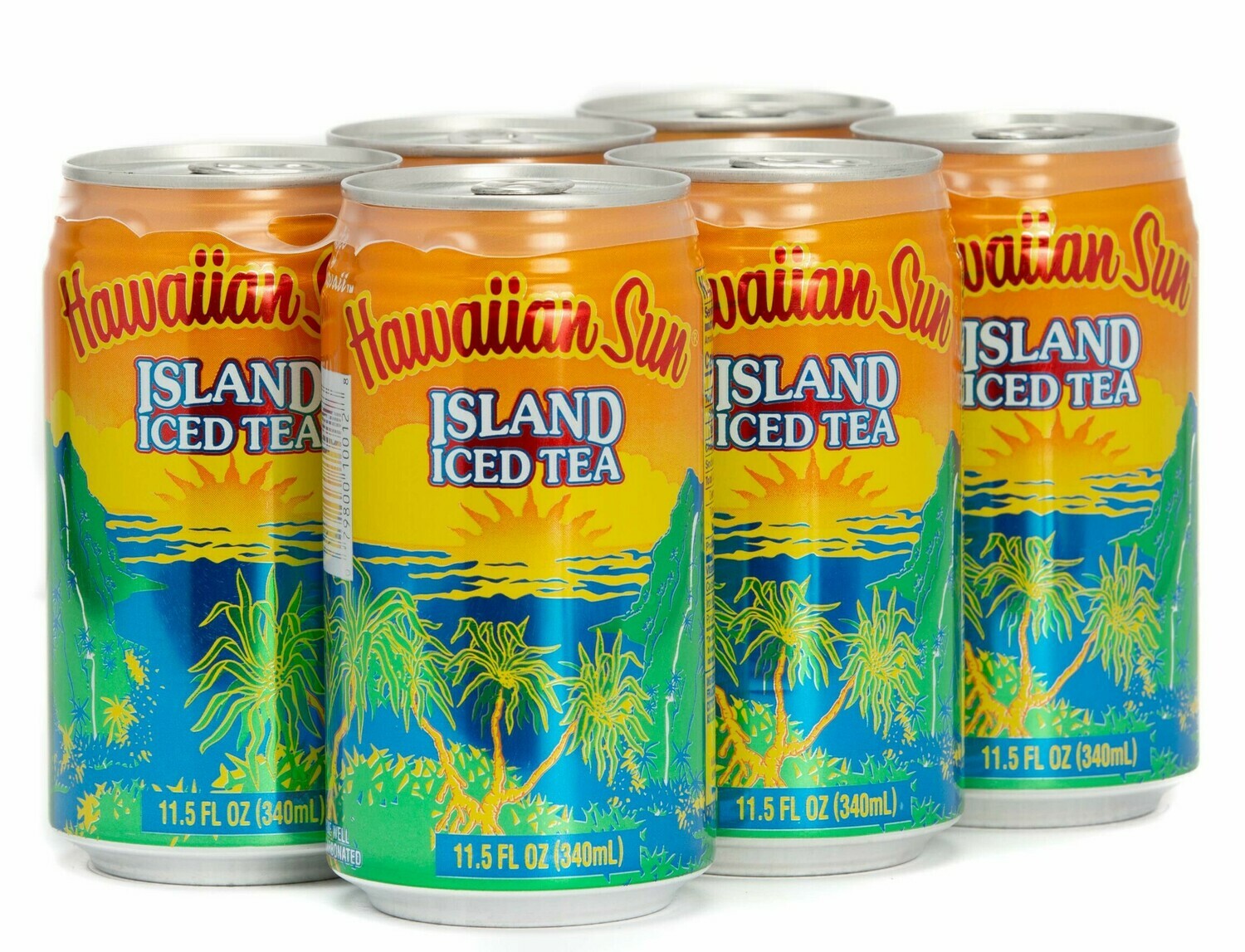 Hawaiian Sun Drink - Island Iced Tea 11.5oz (Pack of 6)  **Limit 8 - 6/pks total per purchase transaction**
