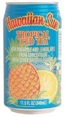 Hawaiian Sun Drink - Tropical Iced Tea 11.5 oz (Pack of 6)  **Limit 8 - 6/pks total per purchase transaction**