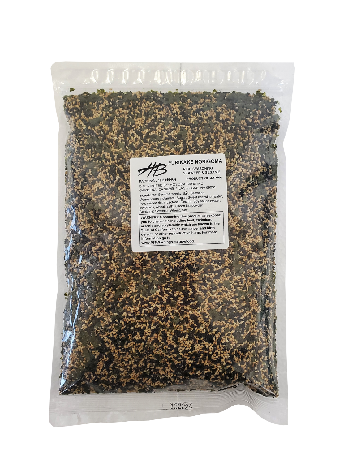 HB Furikake Nori Goma Bulk 1LB Bag