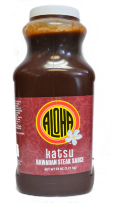 Aloha Katsu Hawaiian Steak Sauce 78 oz