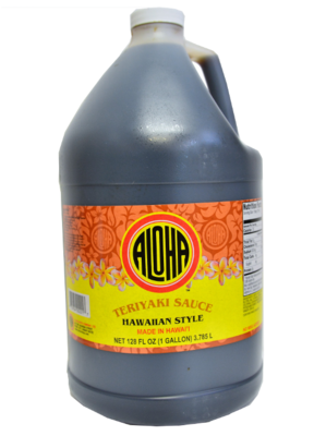 Aloha Hawaiian Style Teriyaki Sauce Gallon