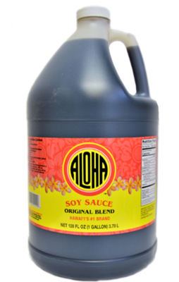 Aloha Original Blend Soy Sauce Gallon (128 fl oz)