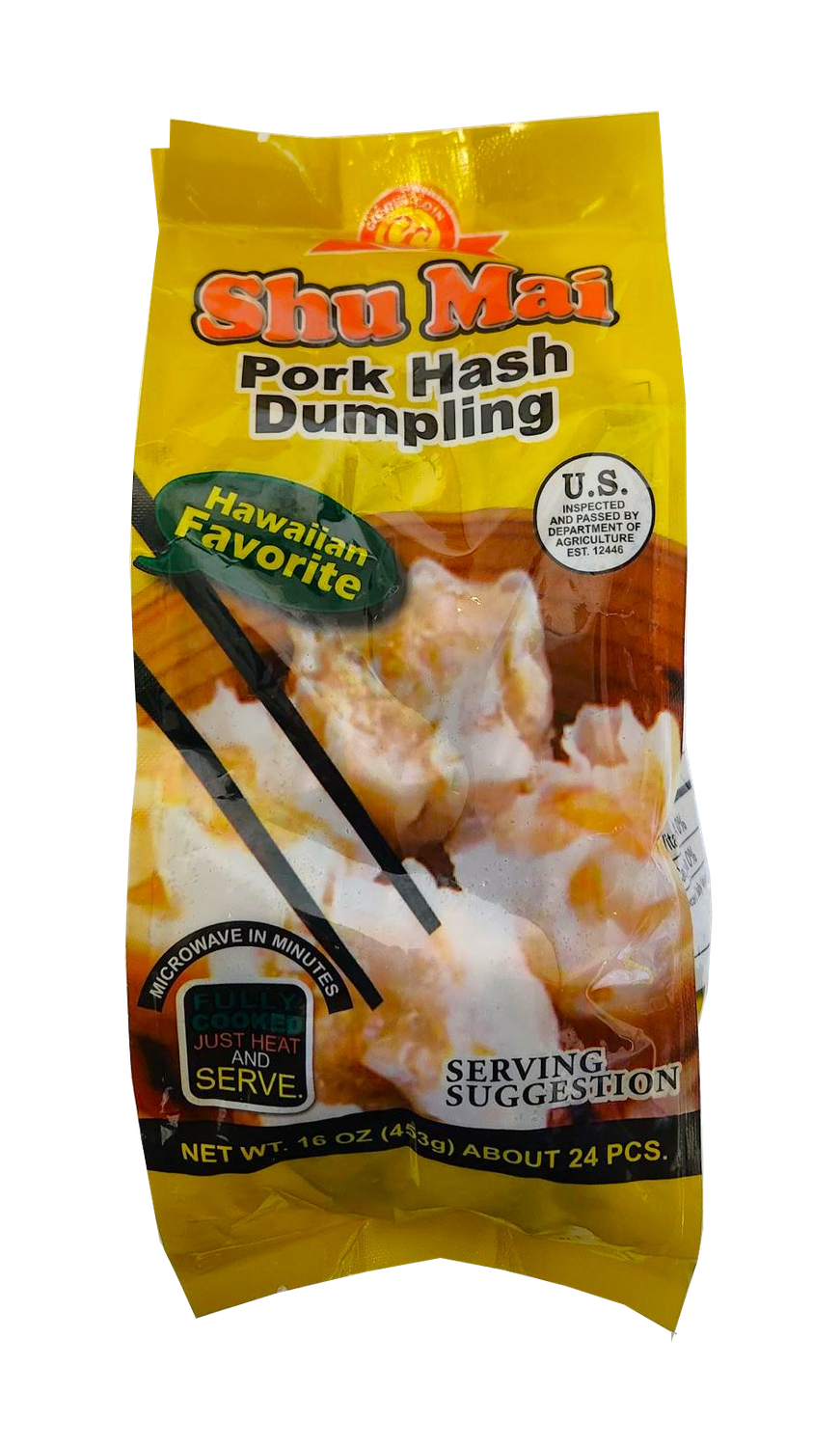 Golden Coin Pork Hash (Shio Mai) 16 oz